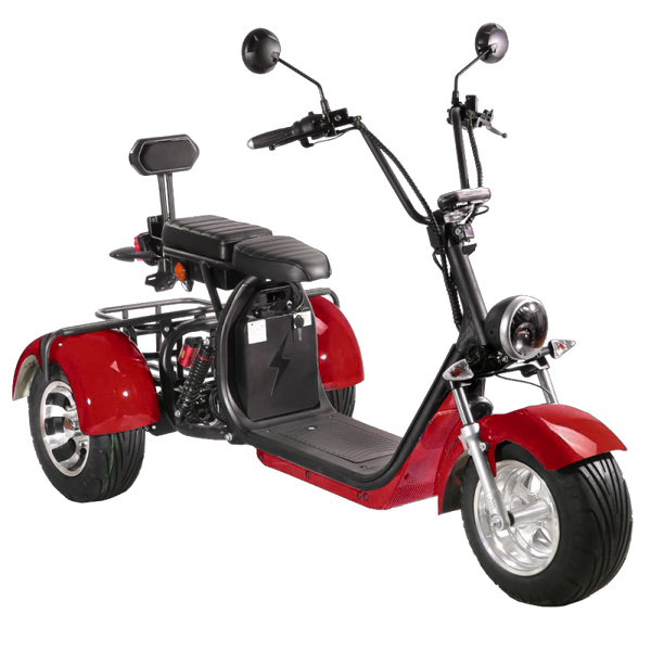 A comfortable adult electric swing tricycle for commuting