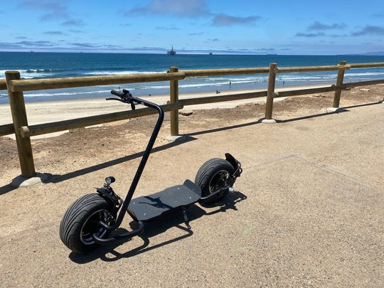 SoverSky S5 Electric Fat Tire Stand-Up Scooter - Your Ticket to Stylish Mobility!