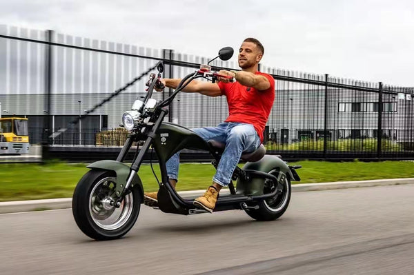 Why Choose SoverSky Electric Fat Tire Chopper Scooter Citycoco ？