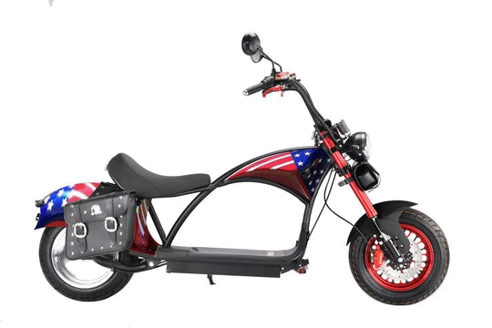 Revolutionizing Commutes: Introducing the M3/M3P 60V Street Legal Electric Chopper Scooter