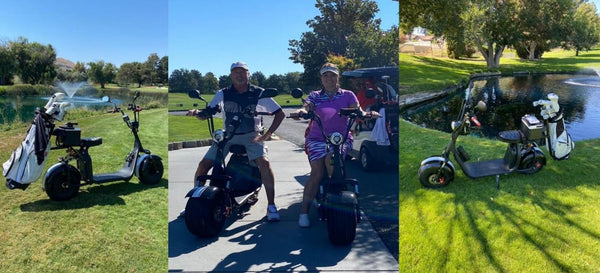 Unleashing Fun and Functionality: X7 Electric Fat Tire Golf Cart Scooters