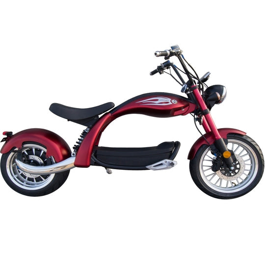 SoverSky M5 Electric Fat Tire Lithium Chopper Scooter: Power and Style in Every Ride