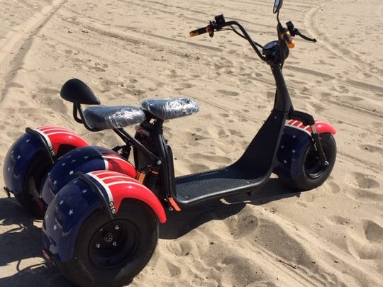 T7.0 Electric Golf Trike Scooter: The Ultimate Phat Scooter for Your Golf Game