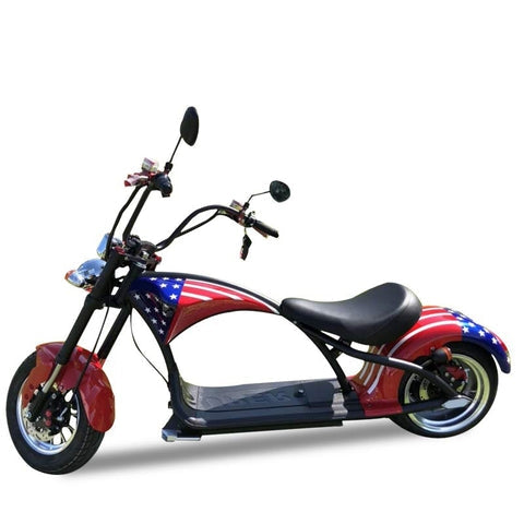 Sleek Design Meets Performance: Soversky M1 Chopper Electric Scooter