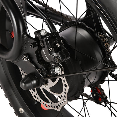 Electric Fat Tire Bike Shimano 7-Speed Titan 500