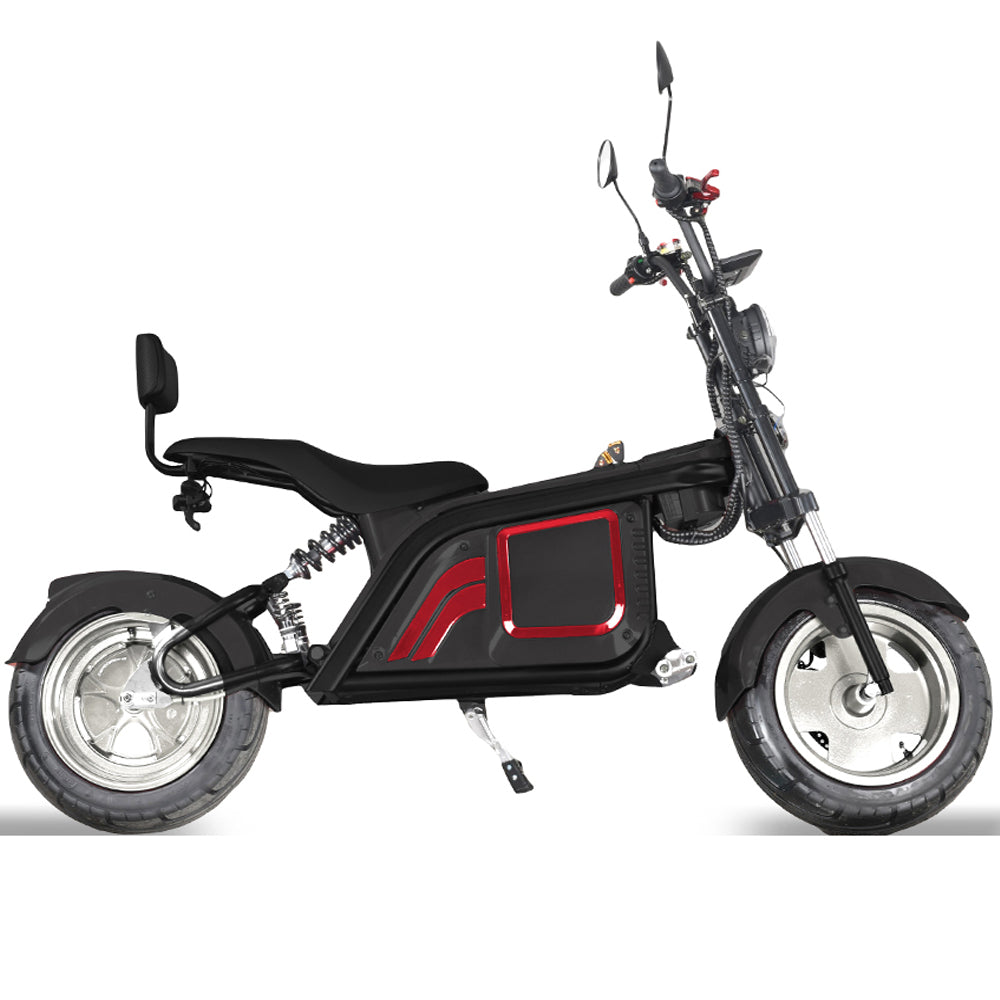 M9P  Super Range 100Miles Electric Motorcycle Scooter 3000W 55Ah 50MPH
