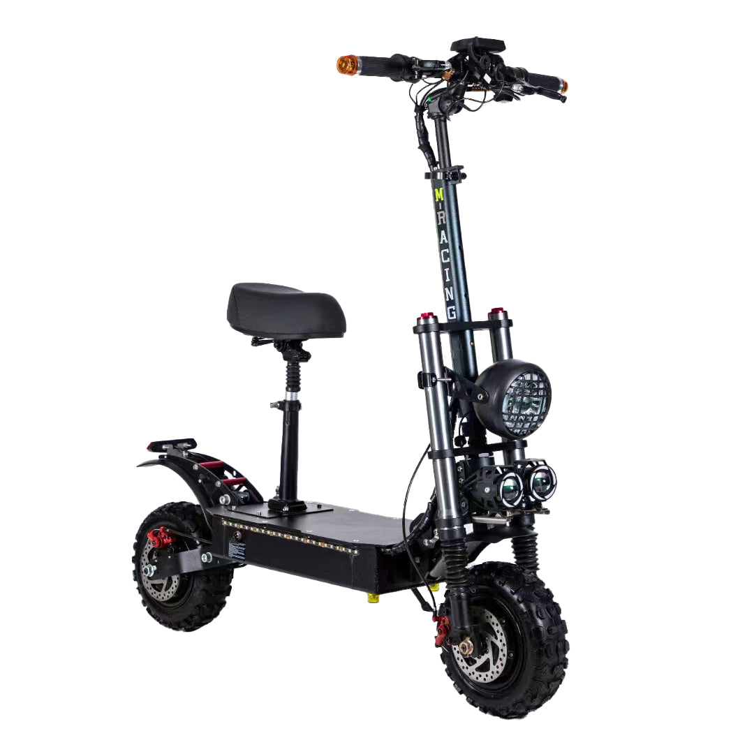 4000w Dual Wheel Drive Stand Up Scooter SS Off-Road Tire