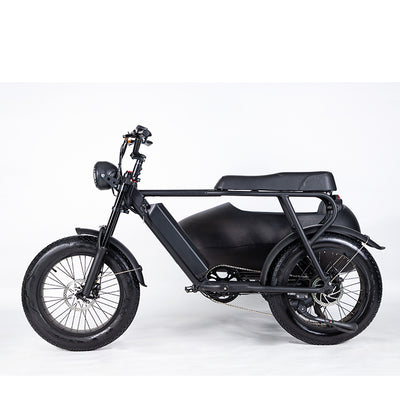 750W SoverSky Lithium Bike with Sidecar 28MPH 35Miles Shimano 6-Speed